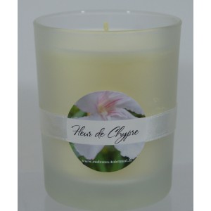 Bougie Fleur de Chypre à message 180 g